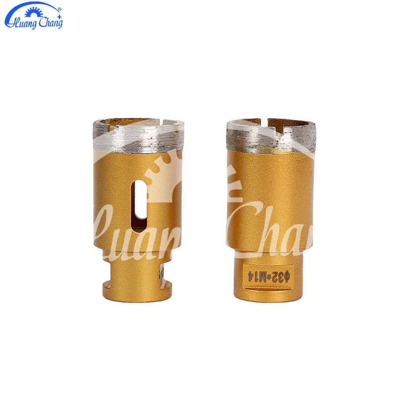 Diamond drill bits suitable for granite - gold - wet type use