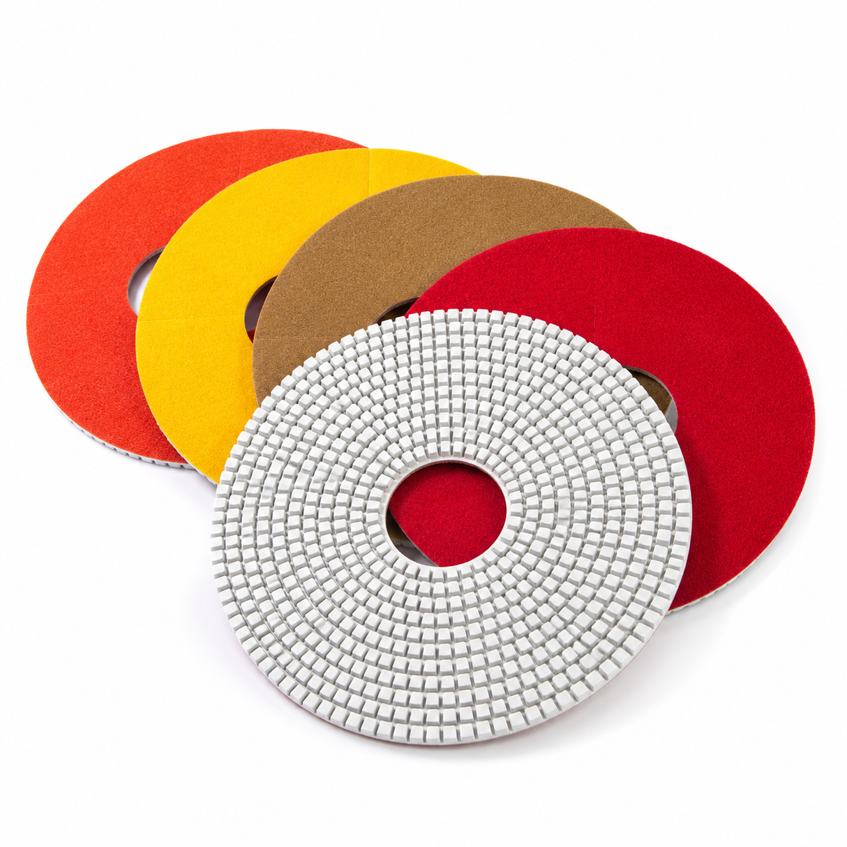 300mm wet diamond polishing pads with segmented working faces