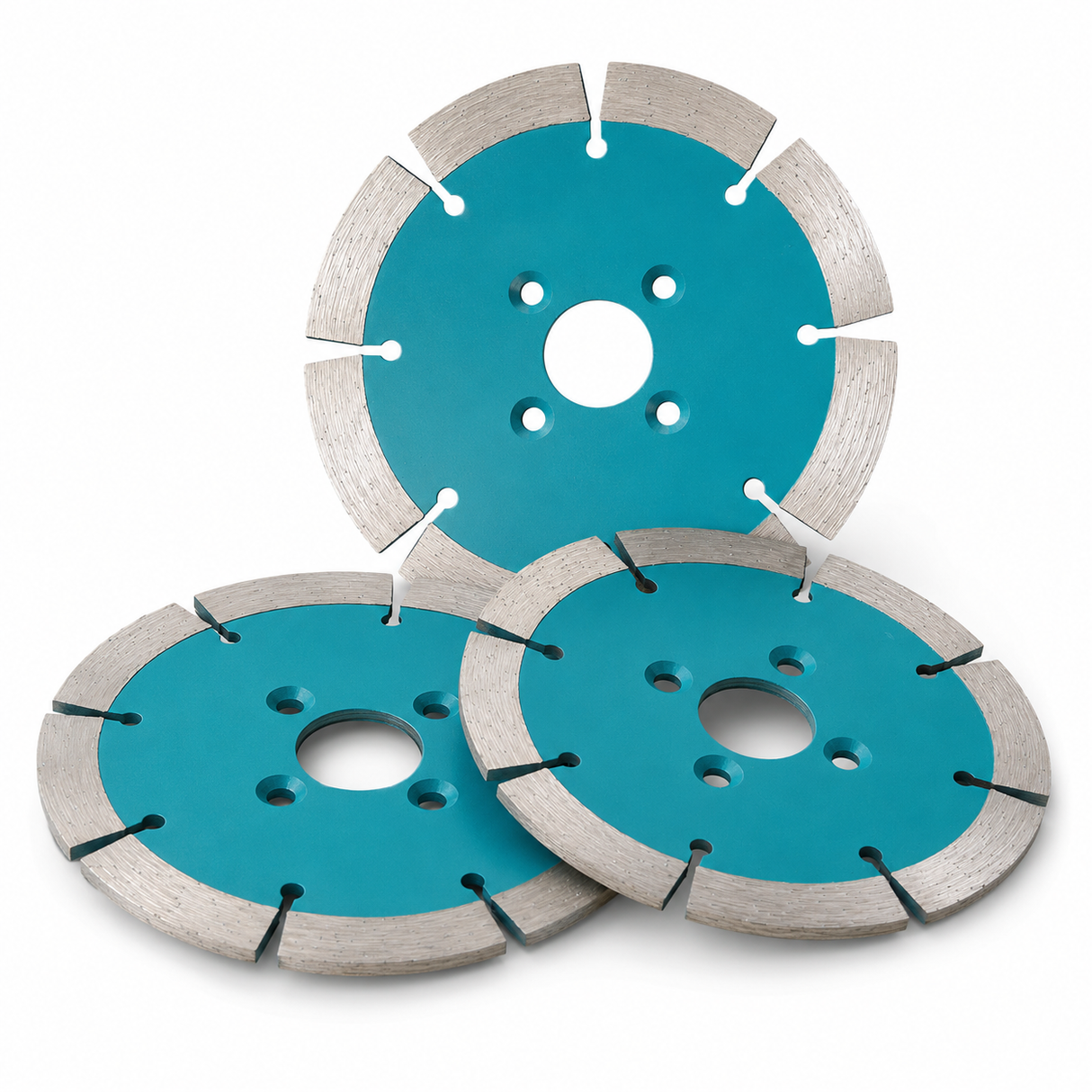 7 Inch 180mm Segmented Diamond Saw Blade 22.23mm - front view