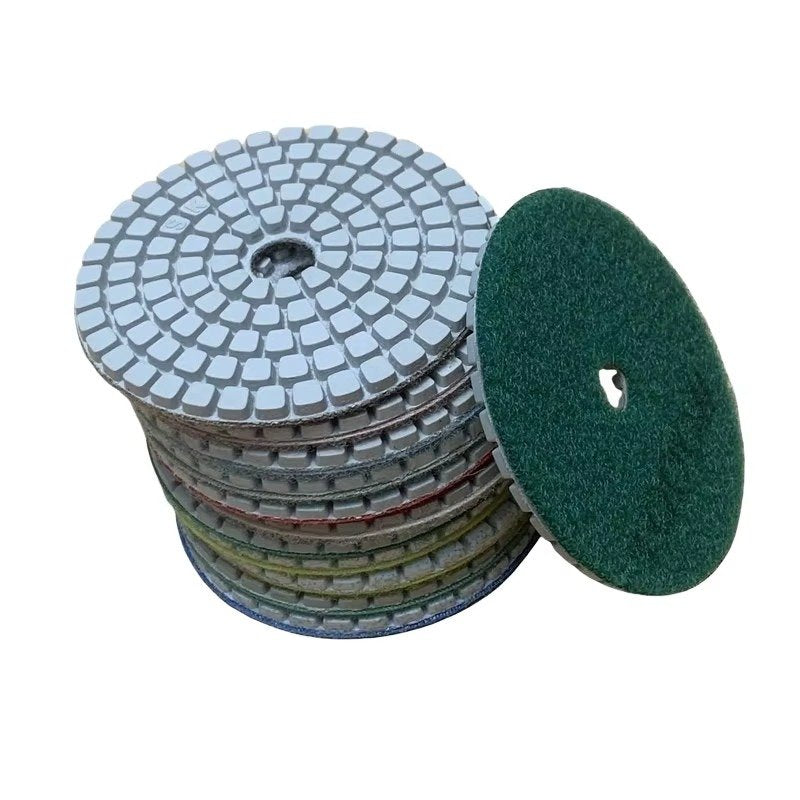 Customizable Artificial Stone Quartz Wet Polishing Pads Diamond From China Manufacturer granite polishing pads