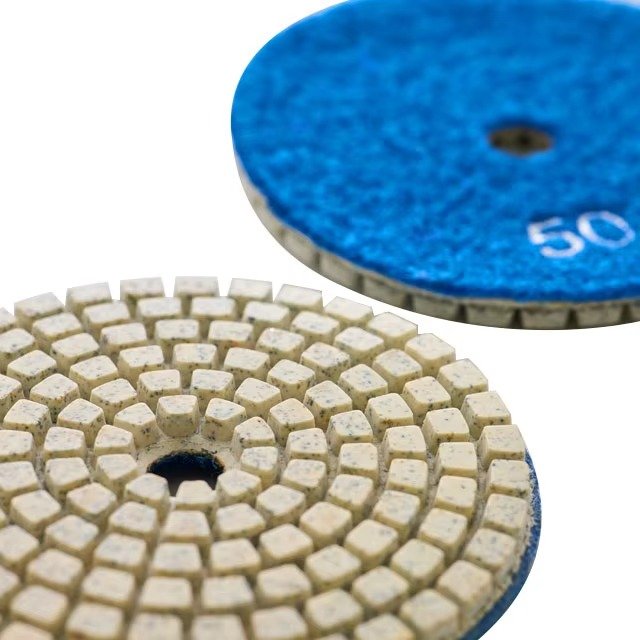 3-4 inch Wet Polishing Pad Dry diamond polishing pad Flexible grinding disc for granite, marble, floor polishing