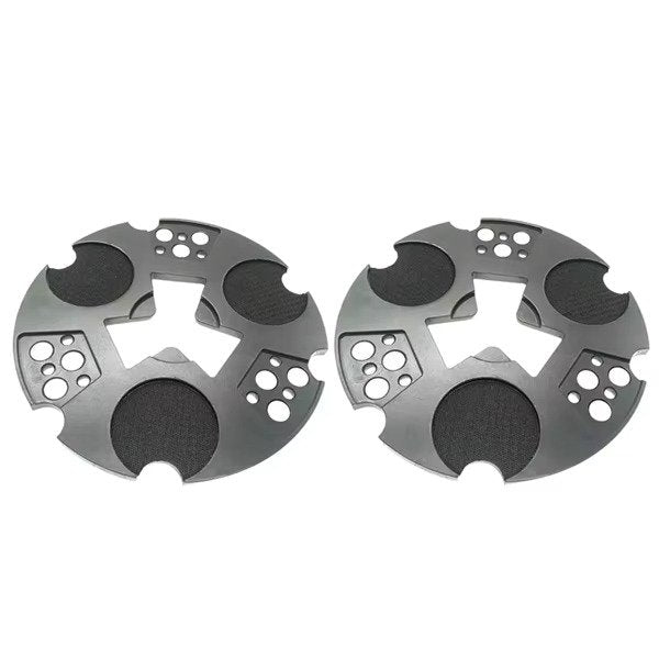 270mm Machine grinding Trapezoid Metal Resin Pad Adapter magnetic plate honing