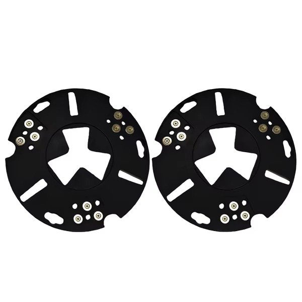 230mm 9mm Trapezoid Holes Grinding Metal Steel Disc Magnetic Plate diamond grinding wheel for food