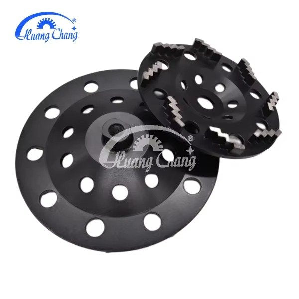 Huangchang 7Inch Diamond Cup Grinding Wheels For Polishing And Cleaning Stone Concrete Surface