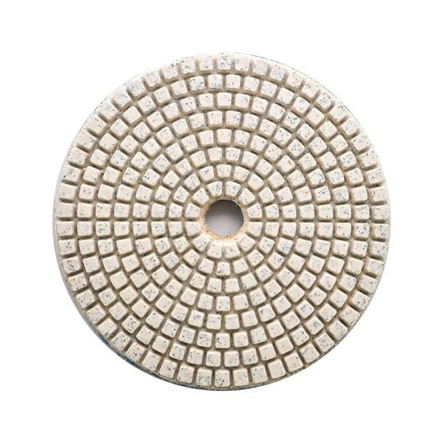 100mm wet diamond floor polishing pad segmented working face