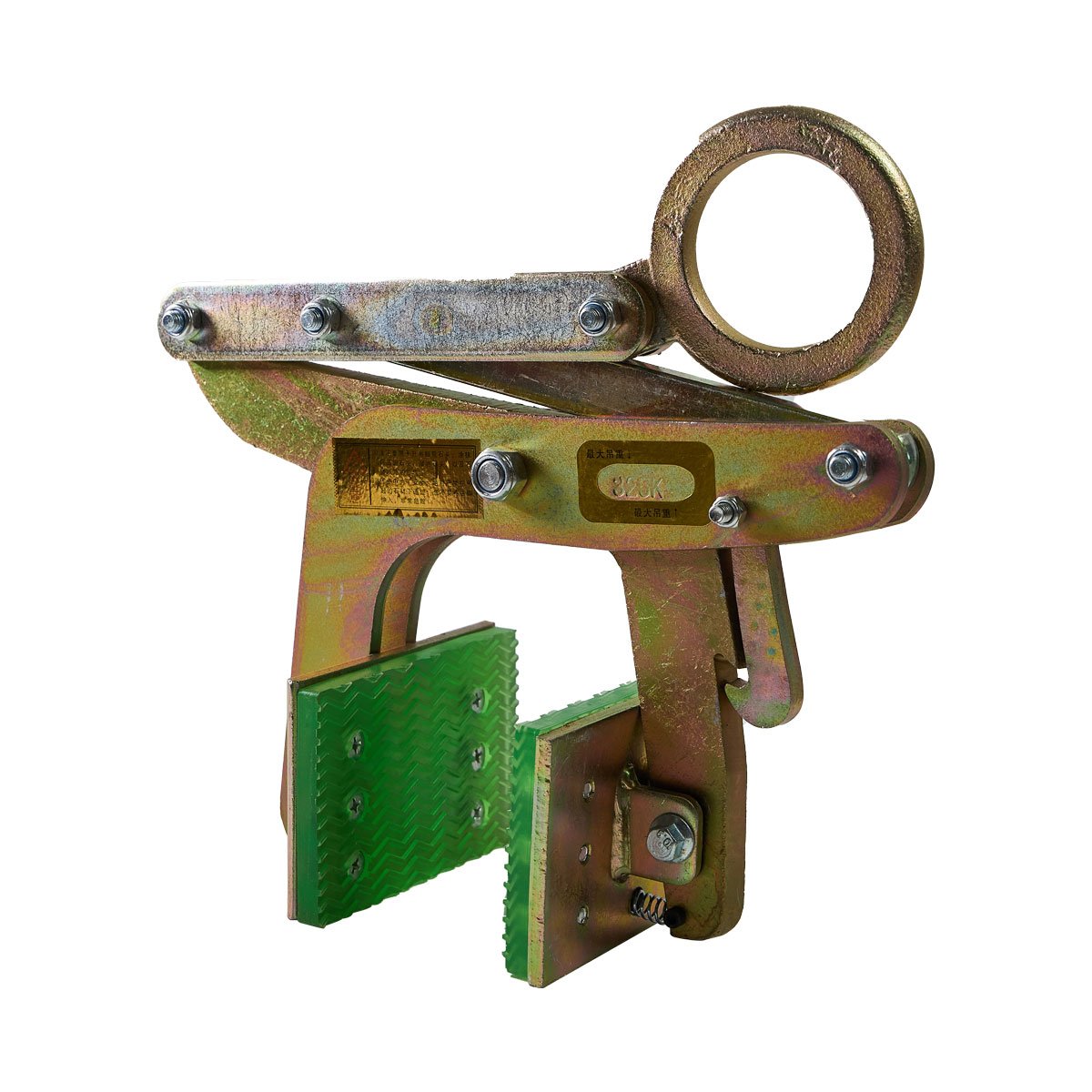 A Shaped Granite Slab Lifting Clamp, Scissor Lifter Clamp, Stone Carry Clamps Slab Lifter for Marble, Granite, Concrete Slabs