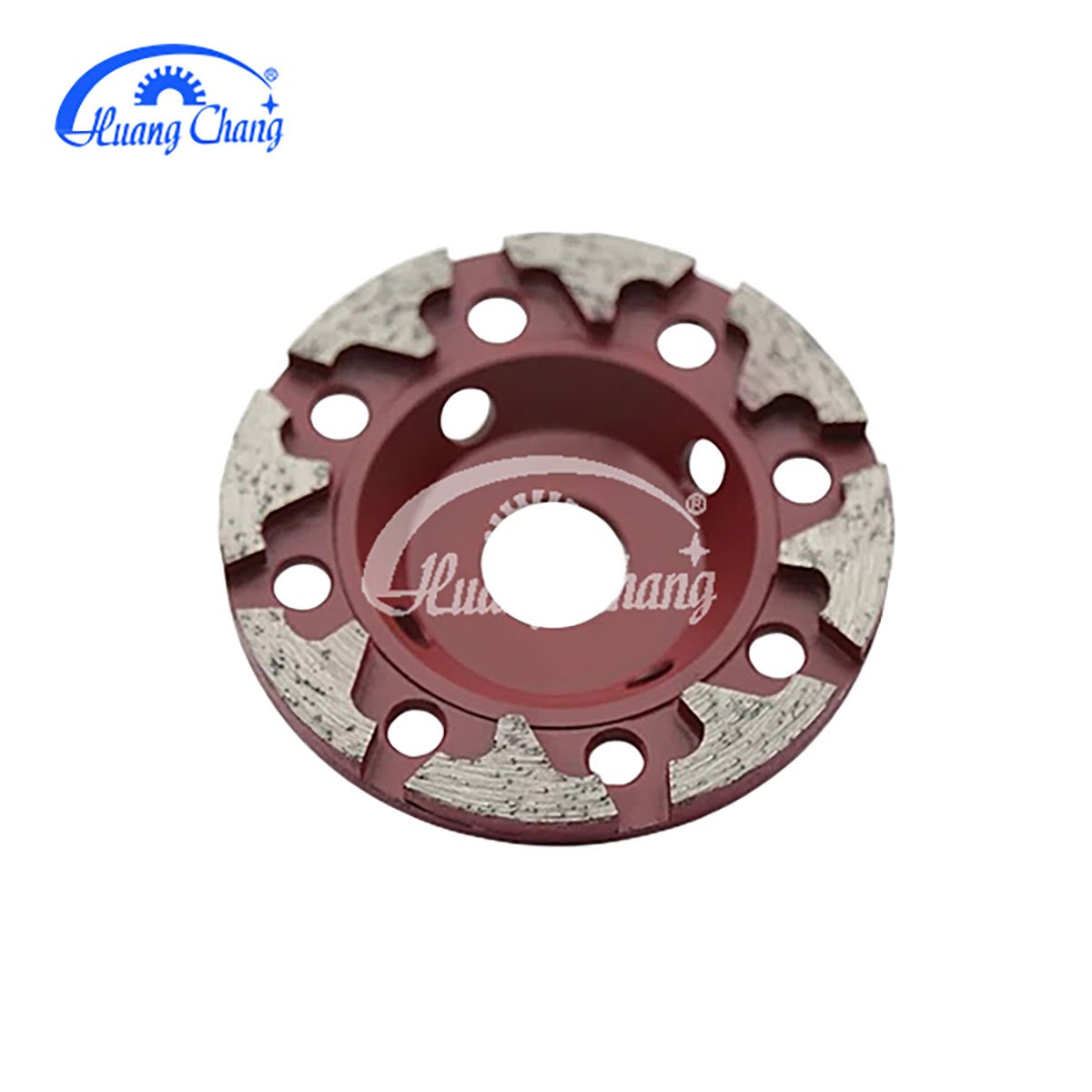 5 inch 7 inch T segment concrete cement floor diamond grinding disc cup wheel