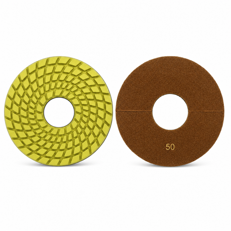 Wet Diamond Polishing Pad Grit Sequence: 50 to 3000