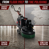 Remote Control Planetary Floor Grinder – 680, 750 & 850mm