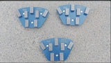 Fan-Shaped Diamond Floor Grinding Plate for Concrete & Epoxy