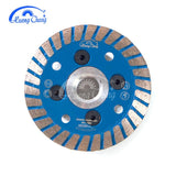 Customizable Mini Stone Carving Tools Diamond Turbo Granite Marble Cutting Disc Saw Blade
