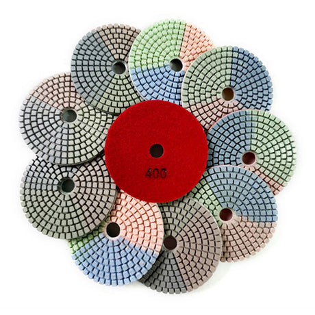 Wet Diamond Polishing Pads for Granite, Marble, Quartz & Stone | 50–3000 Grit