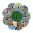 4 inch wet diamond polishing replacement pad 50 grit