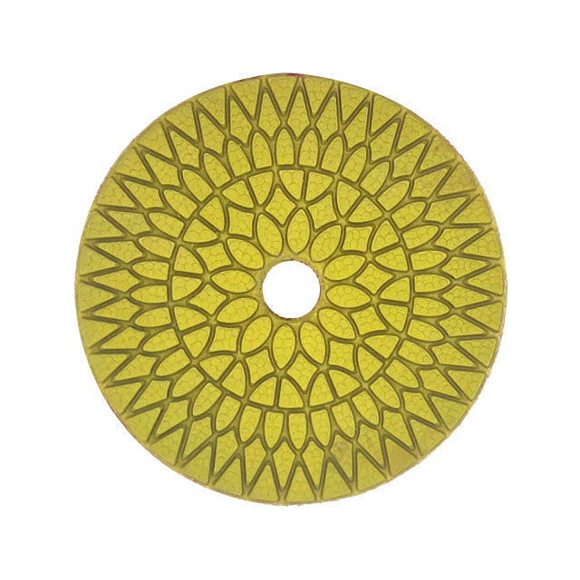 4 Inch 4-Step Diamond Wet Polishing Pad Set for Stone and Concrete