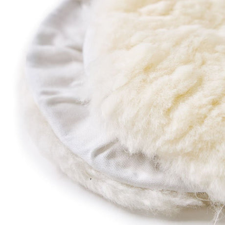 7 Inch Wool Buffing Pads Drawstring Design Lambs Wool Padding Bonnet Buffing Polishing Pads Kit