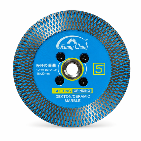 Huang Chang 5 Inch Diamond Cutting & Grinding Blade 125mm for Dekton Ceramic Marble