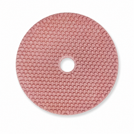 HUANGCHANG 4 Inch Red Dotted Diamond Polishing Pads