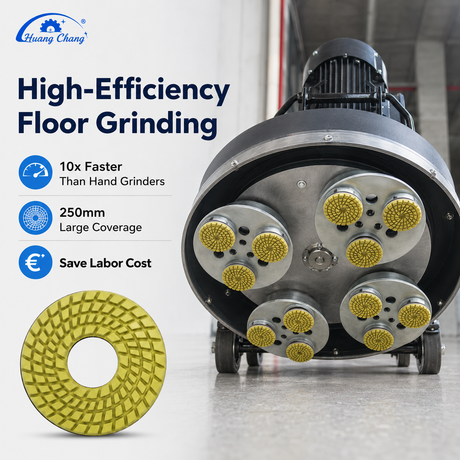 HUANGCHANG 10 Inch Diamond Floor Polishing Pad
