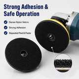 HUANGCHANG 4 Inch White & Black Diamond Polishing Pads