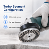 HUANGCHANG 4 Inch Aluminum Diamond Cup Grinding Wheel