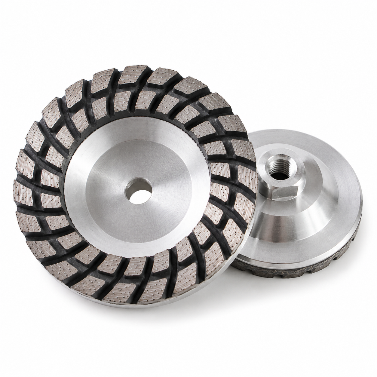 HUANGCHANG 4 Inch Aluminum Diamond Cup Grinding Wheel
