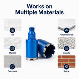 HUANGCHANG Diamond Core Drill Bits for Tile Granite Concrete