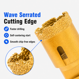 HUANGCHANG M14 Vacuum Brazed Diamond Core Drill Bits