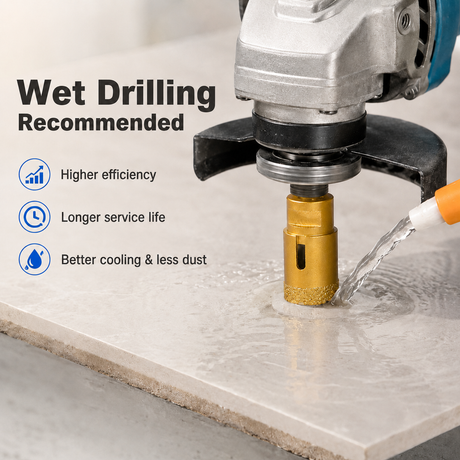 HUANGCHANG M14 Vacuum Brazed Diamond Core Drill Bits