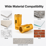 HUANGCHANG M14 Vacuum Brazed Diamond Core Drill Bits
