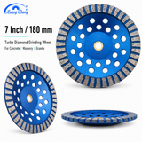 7 Inch Diamond Turbo Grinding Wheel for Concrete, Masonry, Granite & Marble