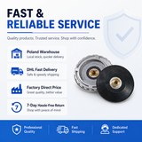 Aluminum Snail Lock Backer Pad Adapter 100/125mm
