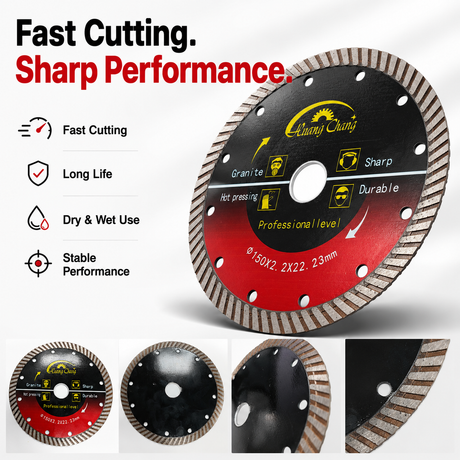 5 Inch 125mm Turbo Diamond Blade for Gran