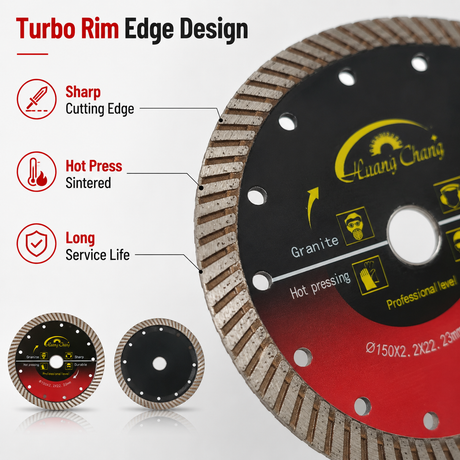 5 Inch 125mm Turbo Diamond Blade for Gran