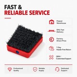 Silicon Carbide Frankfurt Brush for Antique Stone Finish - additional product view