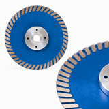 HUANG CHANG GC4 Granite Cutter Cutting and Grinding Disc 125mm/230mm Diamond Saw Blade for Granite Quartz Engineered Stone Concrete, 22.23mm Arbor / Flange