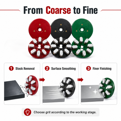 100mm Resin Bond Diamond Grinding Disc for Granite & Marble | 50-3000 Grit