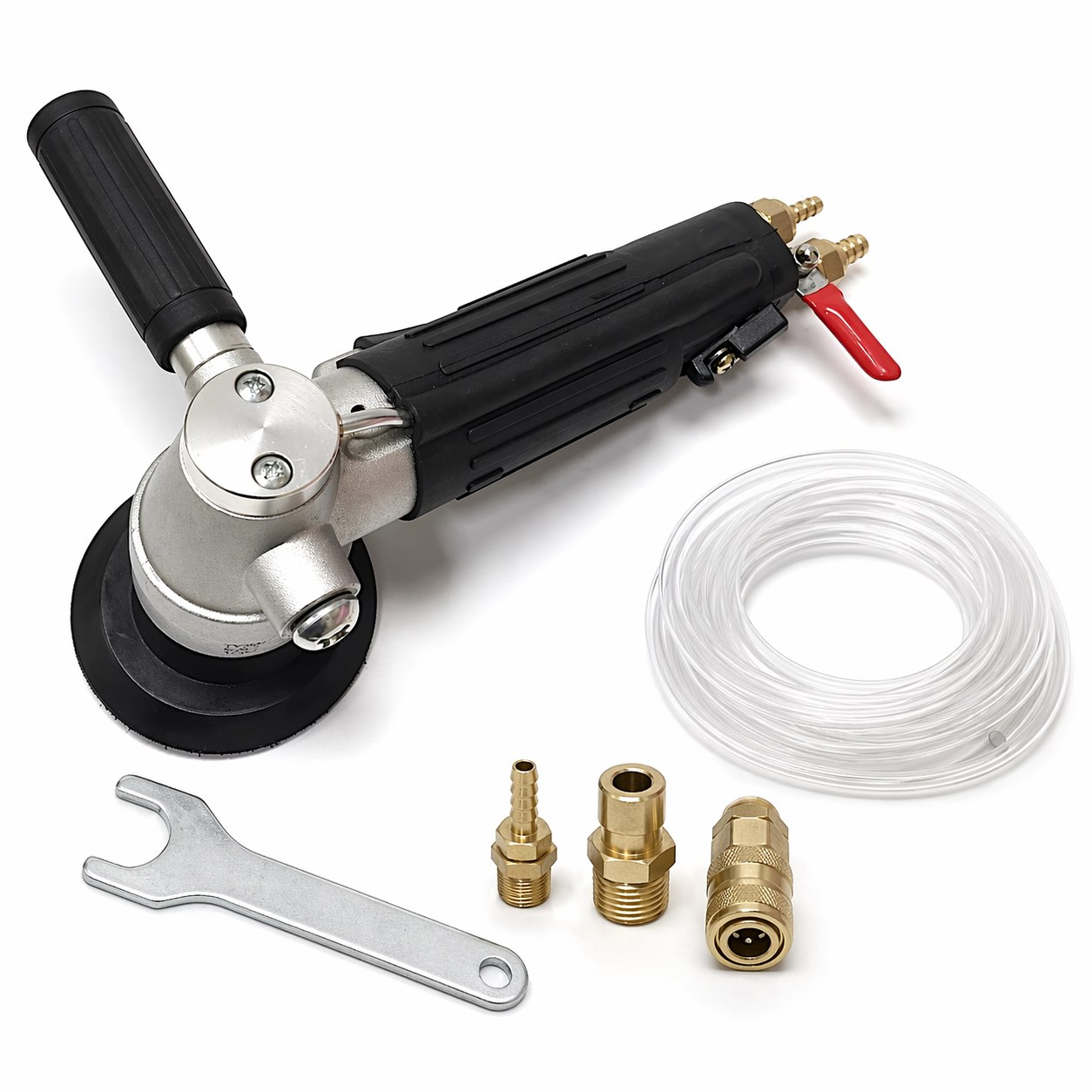 Huang Chang 4" Pneumatic Wet Polisher for Granite, Marble, Concrete & Terrazzo
