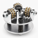 5 Inch 125mm Bush Hammer with 3 Rollers for Angle Grinders