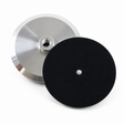 100mm aluminum backer pad with black hook-and-loop face