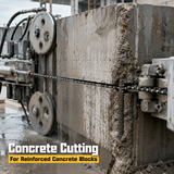 11.5mm Diamond Wire Saw Rope for Granite Quarrying, Stone Dressing & Concrete Block Cutting