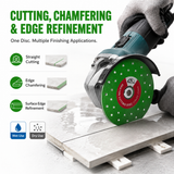 115mm/125mm Ultra-Thin Diamond Cutting Disc for Tile & Glass | HUANG CHANG