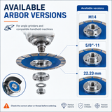 100mm Diamond Cutting & Grinding Disc for Stone & Tile