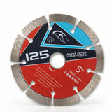 HUANG CHANG 125mm cementre specifikus szegmentált gyémántfűrészlap
