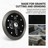 5" 125mm Turbo Diamond Blade for Granite