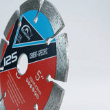 HUANG CHANG 125mm cementre specifikus szegmentált gyémántfűrészlap