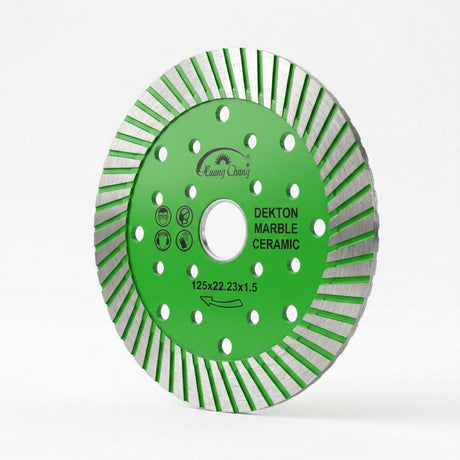 Huang Chang 5" Green Diamond Blade for Granite