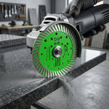 Huang Chang 5" Green Diamond Blade for Granite