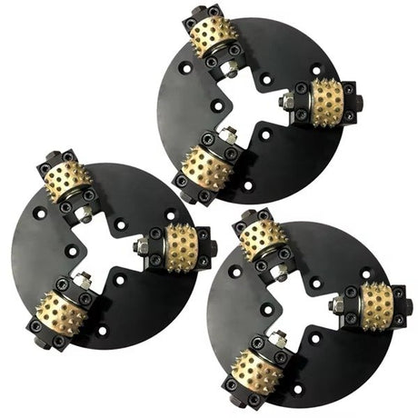 Werkzeugset für 230-mm-Diamant-Schlagwalzen, Riemen, Fächerscheibe