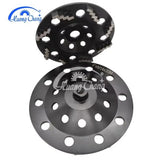 Huangchang 7Inch Diamond Cup Grinding Wheels For Polishing And Cleaning Stone Concrete Surface