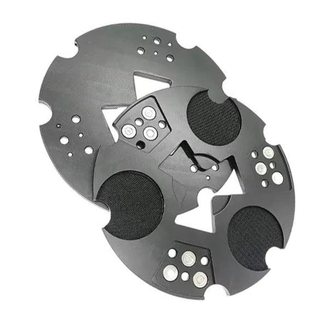 270mm Machine grinding Trapezoid Metal Resin Pad Adapter magnetic plate honing